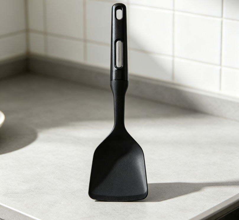 One-Piece Molded Household Cooking Spatula, High-Temperature Resistant Kitchen Spatula, Non-Stick Pan Protector