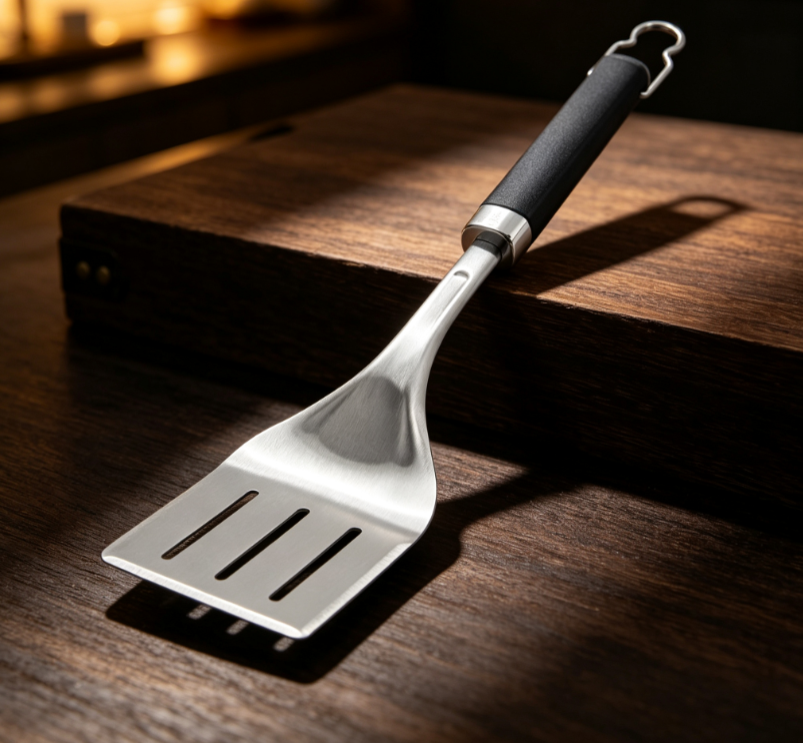 Household Stir-Frying Spatula with Anti-Scalding and Anti-Slip Handle